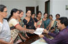 Mahila Morcha demands measures to check to crime against women